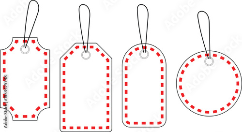 red sale tag