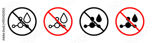 Retinol icon in flat style. Basic vector symbol illustration