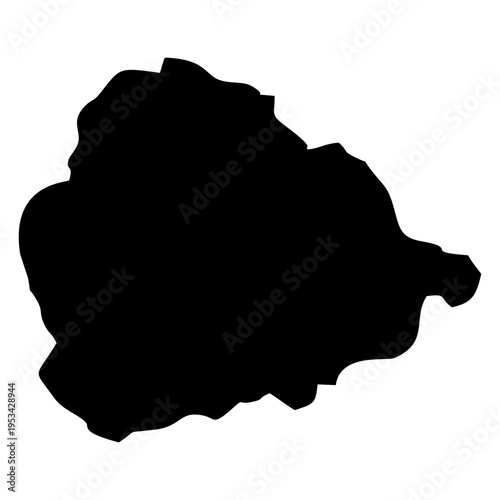 Shandong Map Silhouette