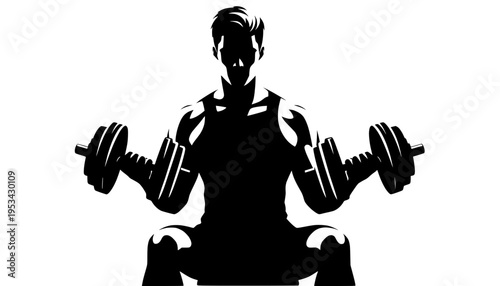 silhouette of a yoga woman