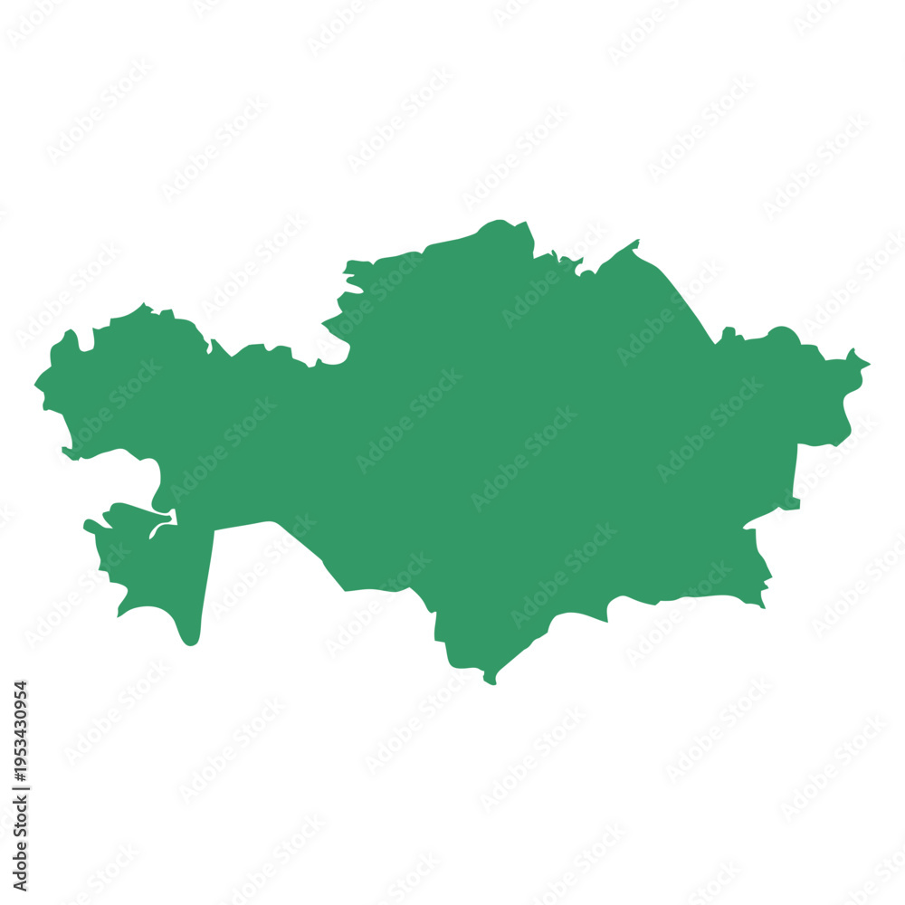 Fototapeta premium Kazakhstan Map
