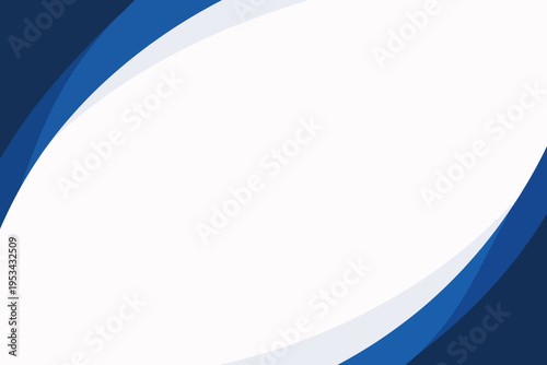 Arcos geométricos en azul y blanco