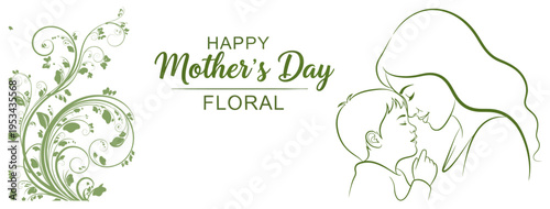 Happy mother's day floral wishes