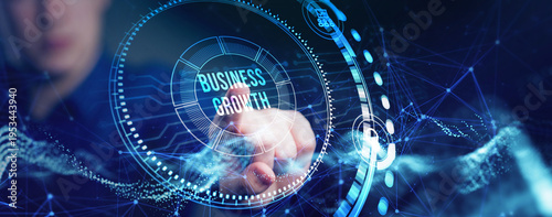 Business growth. Development and growth concept.