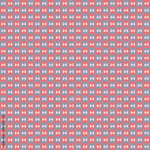 Subtle Silver Horseshoe Pattern on White Background vector background