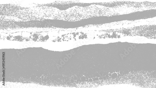 Gray and white abstract textured grunge background with rough uneven layers and speckles