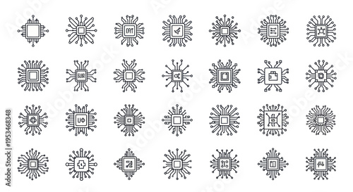 Collection of various mandala designs.