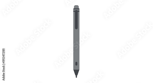 Gray Stylus Pen Writing Instrument.