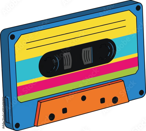 Dope Retro Cassette Sticker