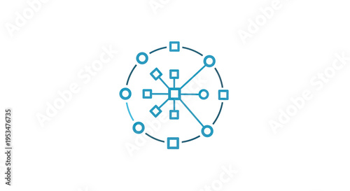 Network Connection Flow Chart Diagram.