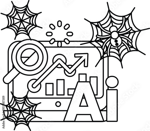 Spiderwebs hint at digital danger lurking near data