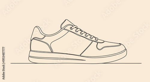 Sneaker Footwear Fashion Sports Shoe.