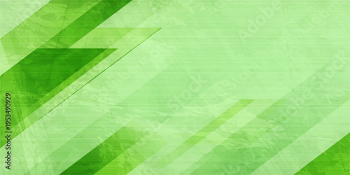 Vintage green grunge paper texture background with aged parchment look and abstract waves and lines creating a retro antique wallpaper design