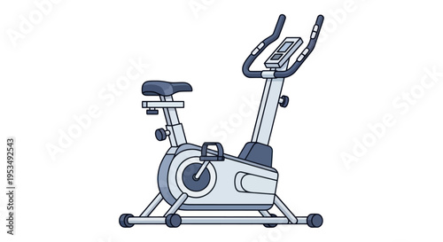 Stationary Exercise Bike Fitness Equipment.