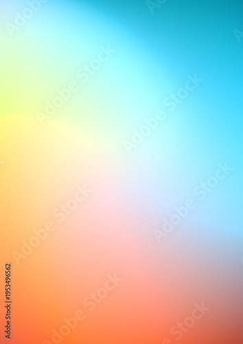 Abstract gradient background smooth pastel color blend. Abstract blue orange background