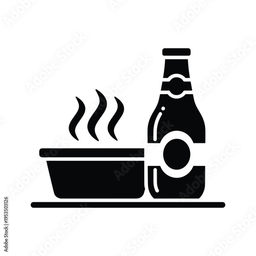Hot Food and Drink Icon