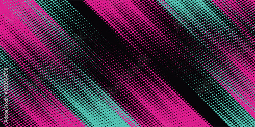 Car sticker wrap banner abstract sporty lines pink blue greenish grunge color combination brush storm thunder modern pattern racing motorsport.
