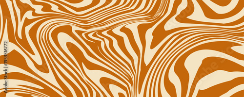 Swirl Caramel Pattern. Vector Splash Caramel Sauce Background. Swirl Peanut Butter Texture. Toffee and Milk Pattern. Liquid Chocolate Bg