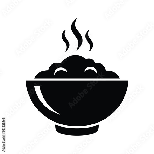 Hot Food Bowl Icon