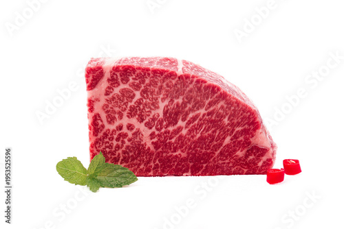 High Quality Marbled Western Beef Steak with Exquisite Snowflake Pattern and Fresh Ingredients