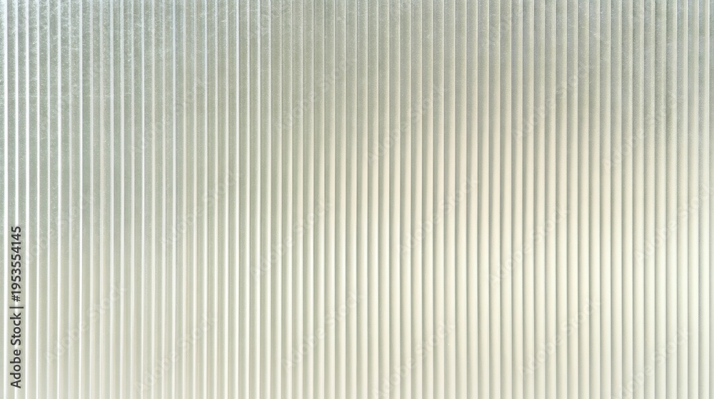 Obraz premium Reeded glass texture creating abstract vertical lines background