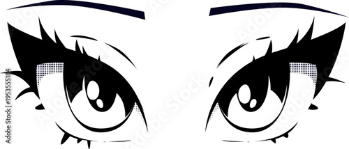 Anime Eyes Expression