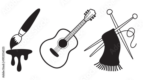 Creative Art Supplies For Design Concepts