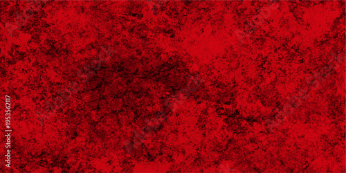 Red grunge textured vintage background, Old vintage retro red background texture, poster, cover, banner, flyer and cards. Valentines day.  Scary red black scary background, red grunge background, 