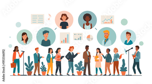 A minimalist illustration of a person carrying a briefcase, evoking a sense of professional ambition and modern work life. Ideal for branding or corpo