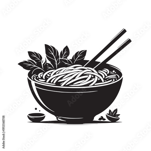 Black Pho Silhouette Vector, High Quality Illustration on White Background