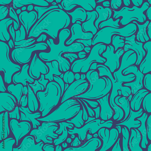 Woven rattan artful useful trendy stylish design vector Illustration lovely colorful background