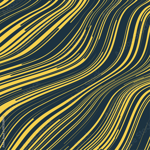 Ocean lines artful useful trendy stylish design vector Illustration gorgeous colorful background