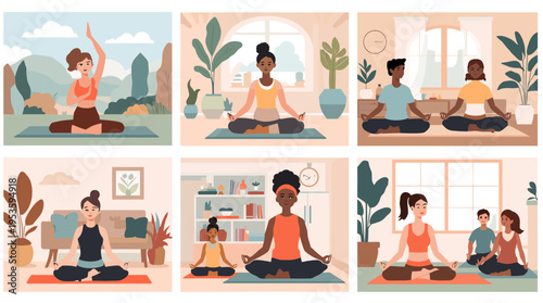 A serene and inviting image featuring a potted plant in a modern, minimalist setting. Perfect for lifestyle blogs, interior design projects, or brandi