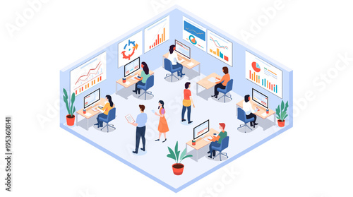 A young professional woman concentrates intently while working on her laptop. Ideal for illustrating remote work, digital productivity, or online lear