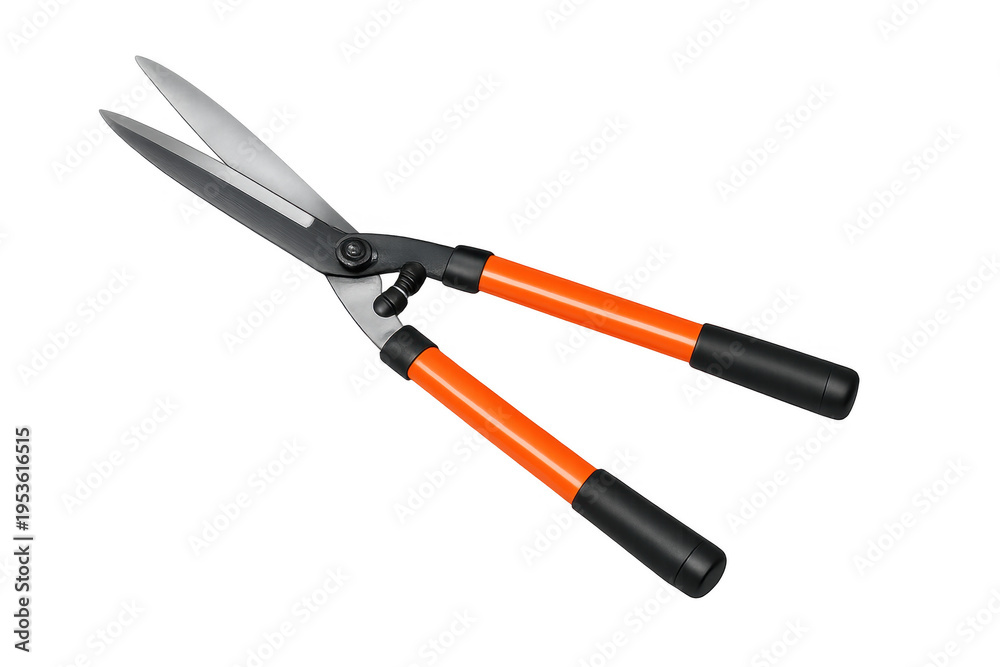 Fototapeta premium Hedge shears tool for trimming garden hedges