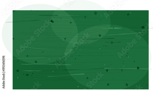 Blurry green background with faint circles and distressed texture