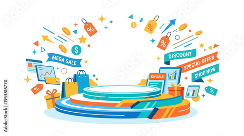 Mega Sale  Special Offer Podiums