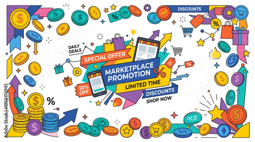 Marketplace Promotion With Discounts and Deals