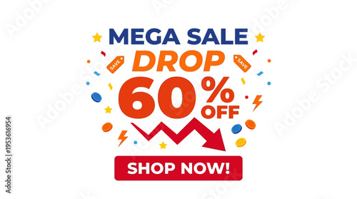 Mega Sale Drop 60% Off - Shop Now!