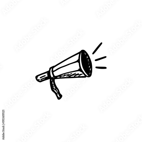 Party blower icon logo design. Party horn sign and symbol. Party blower icon. Celebration and birthday accessory.