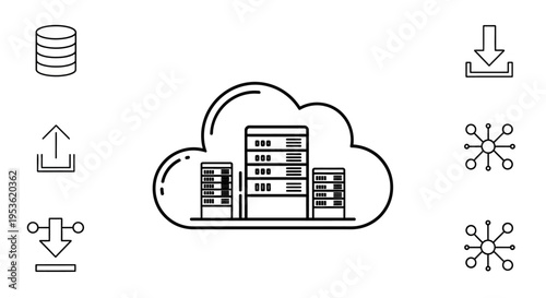 Cloud server data storage technology.