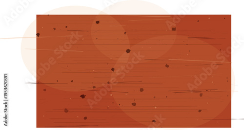 Blurry orange background with circular patterns and dots
