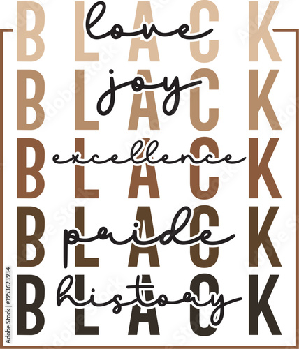 Black history month Svg