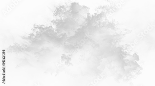 Light smoke stream with smooth flow and delicate edges, suitable for overlays and minimal designs. vector
