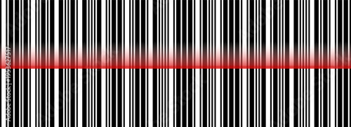 Modern barcode pattern with clean lines and EAN code format. Vector illustration perfect for product labeling, retail packaging, and industrial scanning applications.