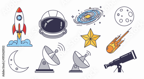 Space Exploration and Astronomy Equipment.