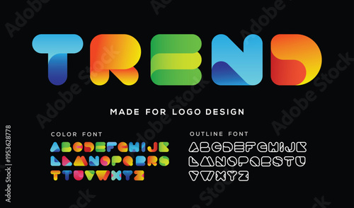 Trend colorful alphabet, playful letters, funny festival font for bright fiesta logo, mexican headline, birthday and greeting card typography, thank you phrases. Vector typographic design.
