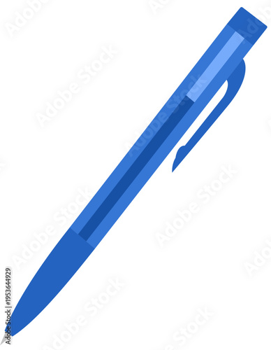 Blue pen