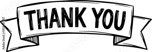 Hand-written thank you message in elegant script