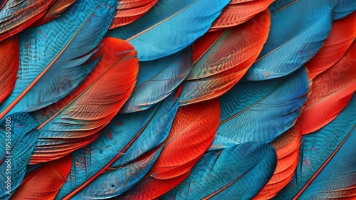 Texture bird feather for design natural abstract color background